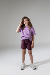 T-shirt Dot Violet