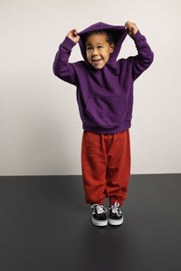 Sweatpants Oversized Rose Grey