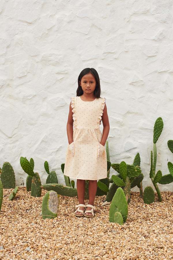 Apron Pepa Pearled Ivory