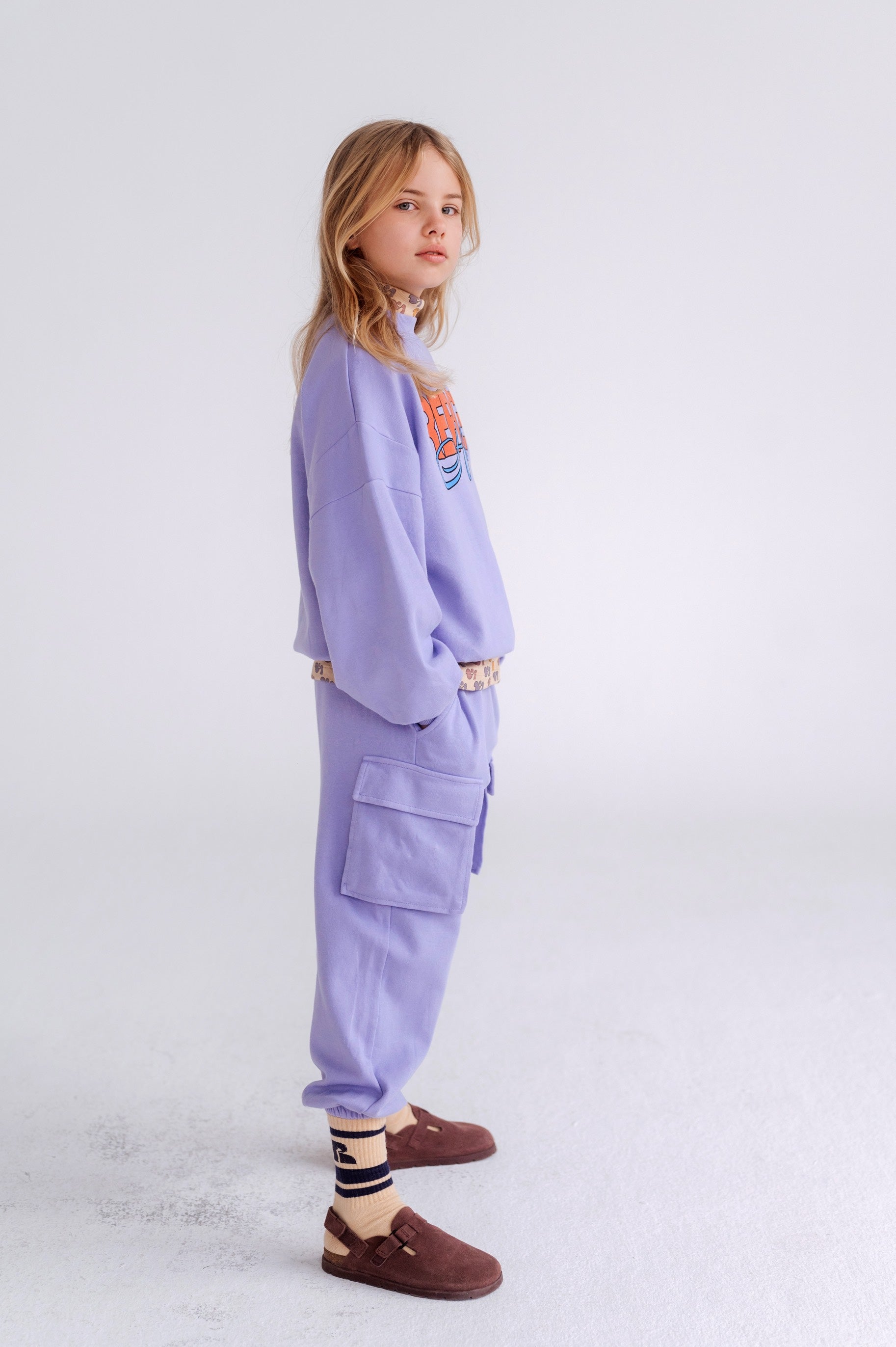 Pants Cargo Bright Violet