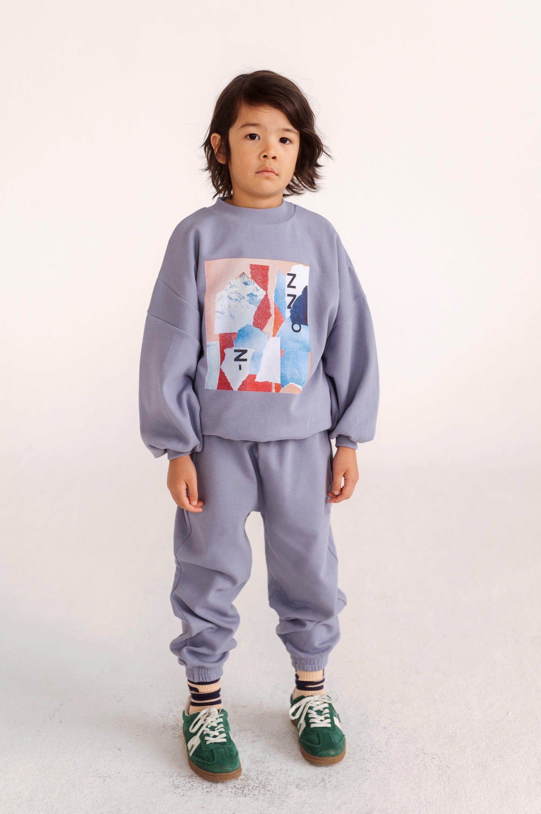 Sweater Crewneck Silver Grey