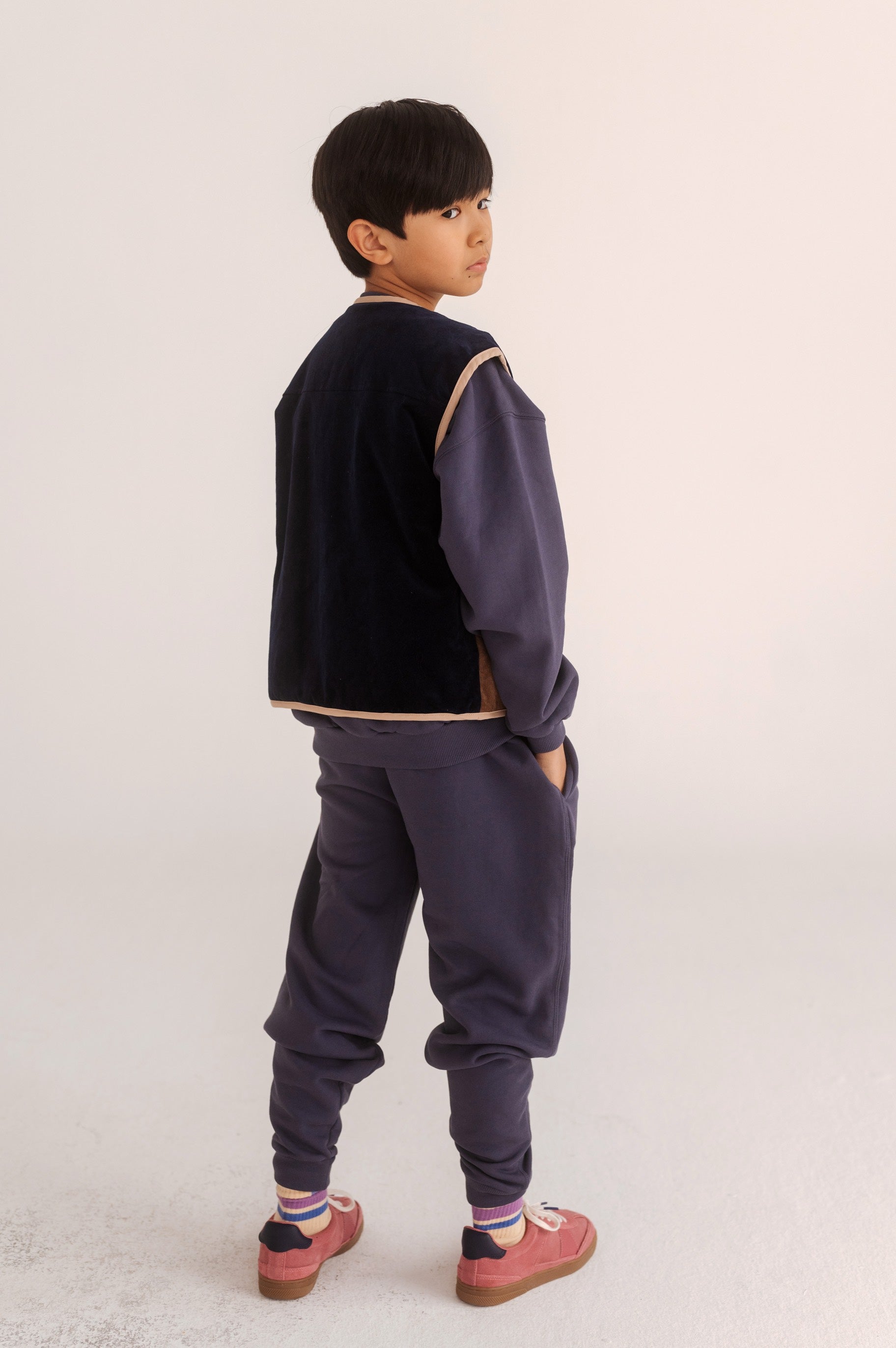 Waistcoat Teddy Color Block