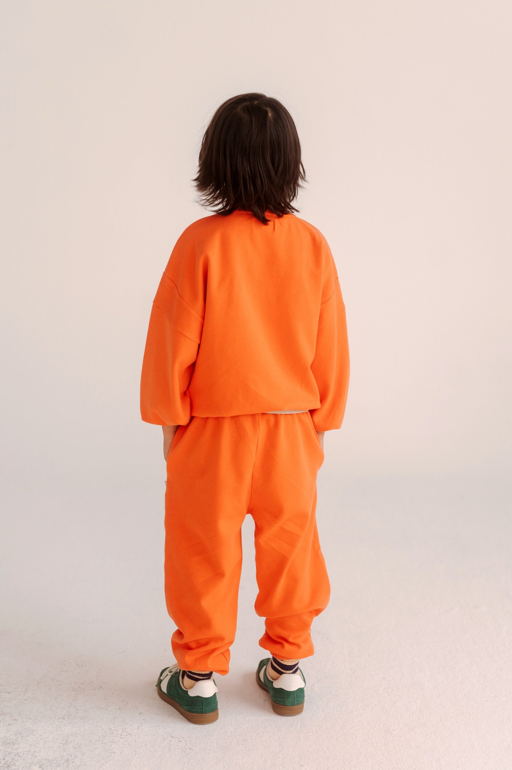 Sweatpants Washed Fiesta Red