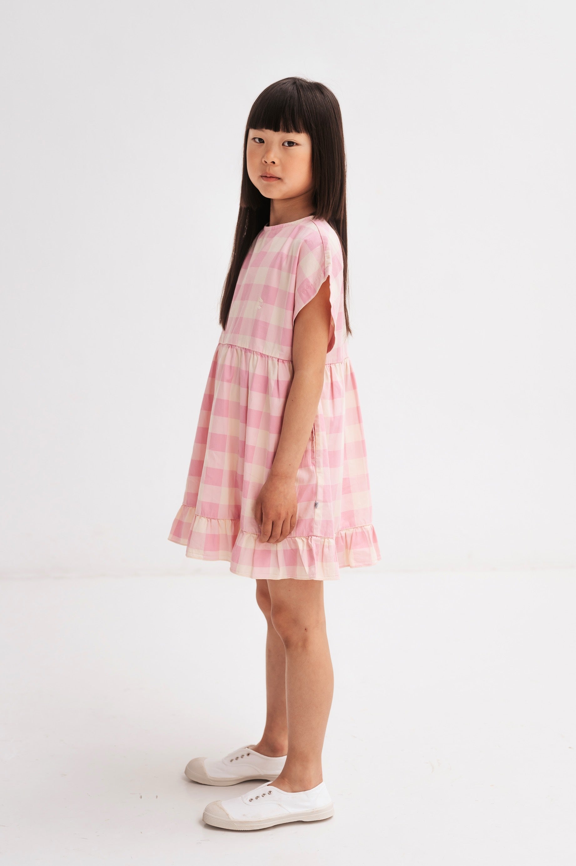 Dress Simple Sand BB Check