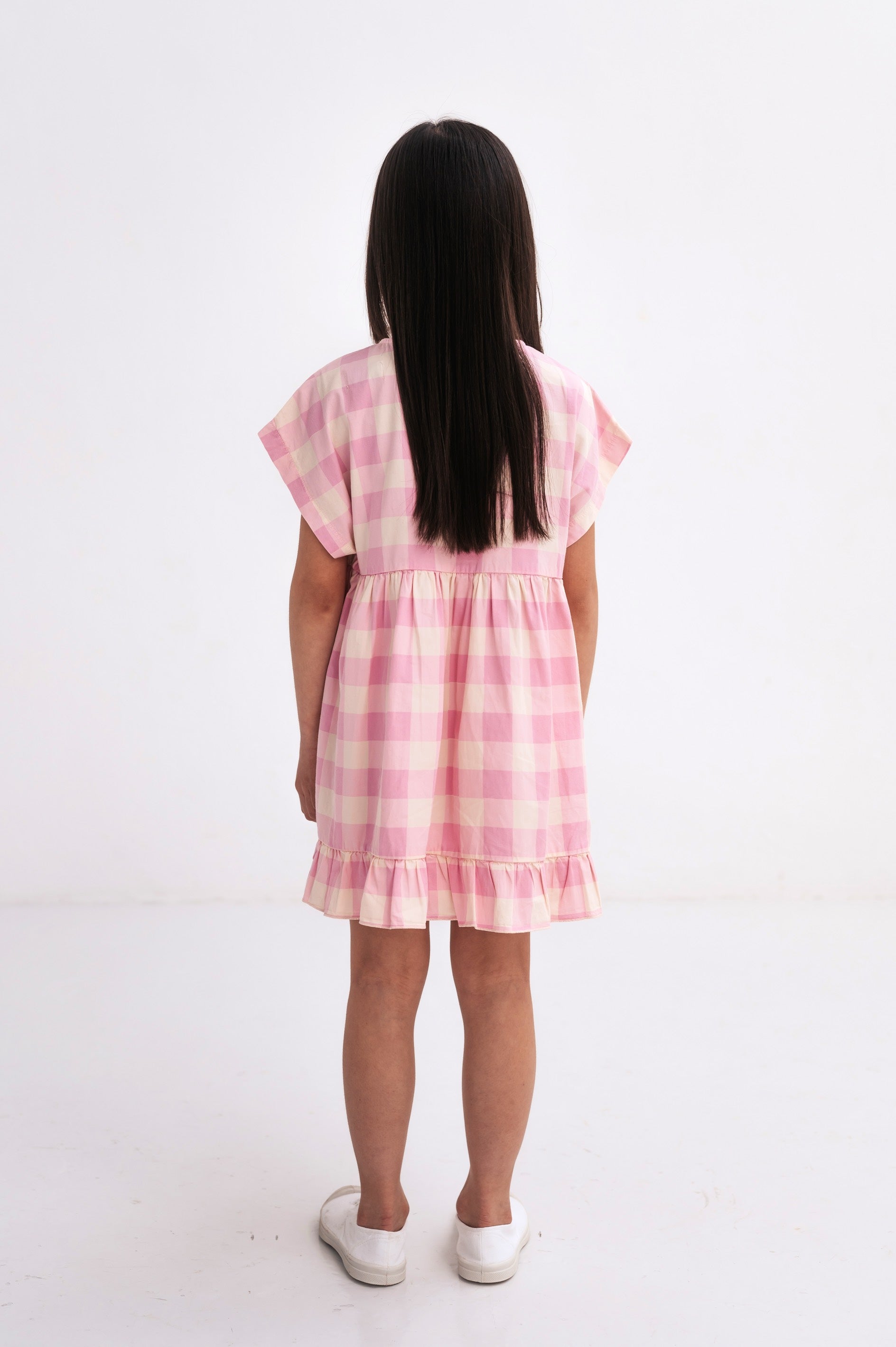 Dress Simple Sand BB Check