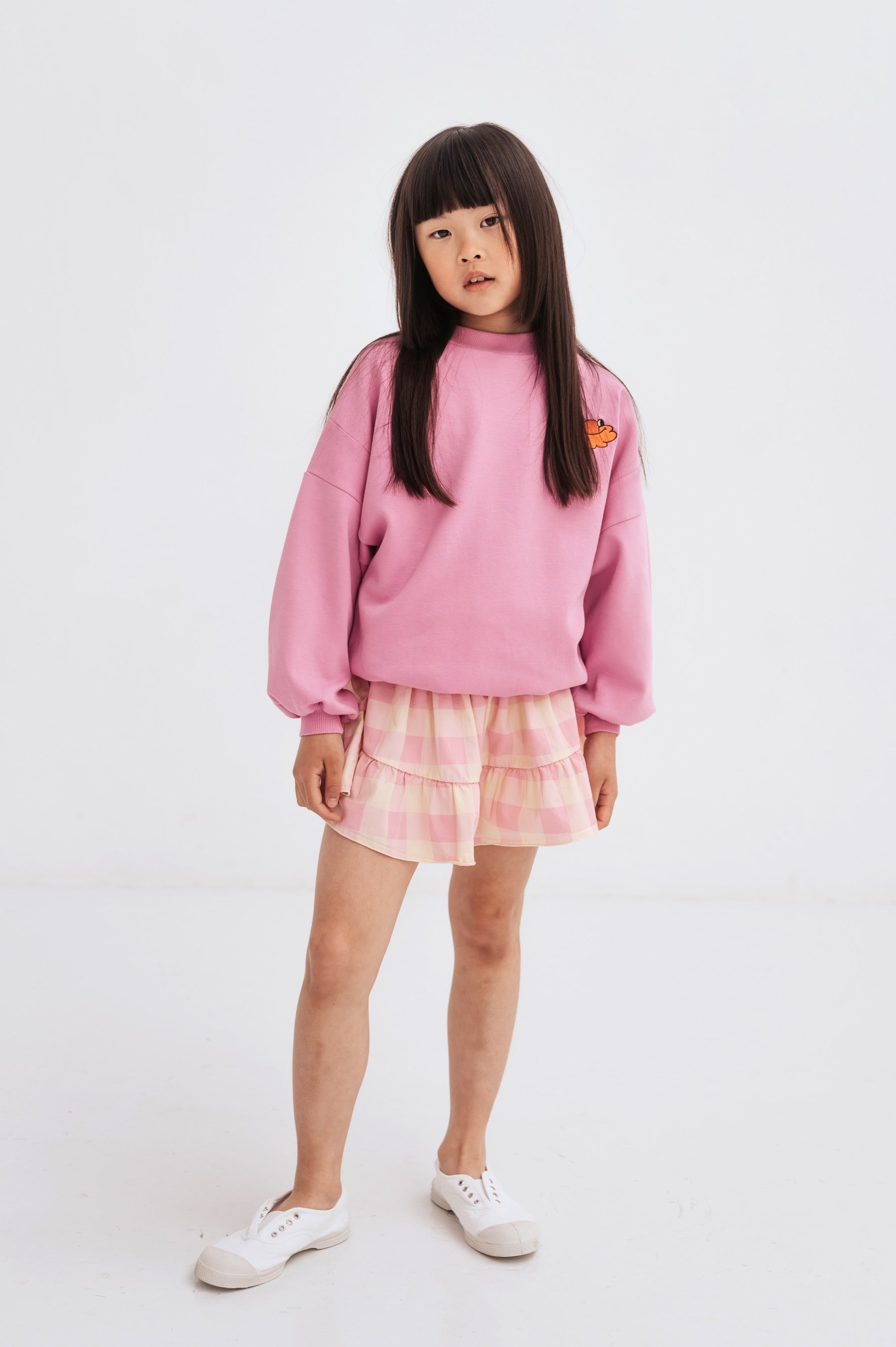 Skirt Short Sand Pink BB Check
