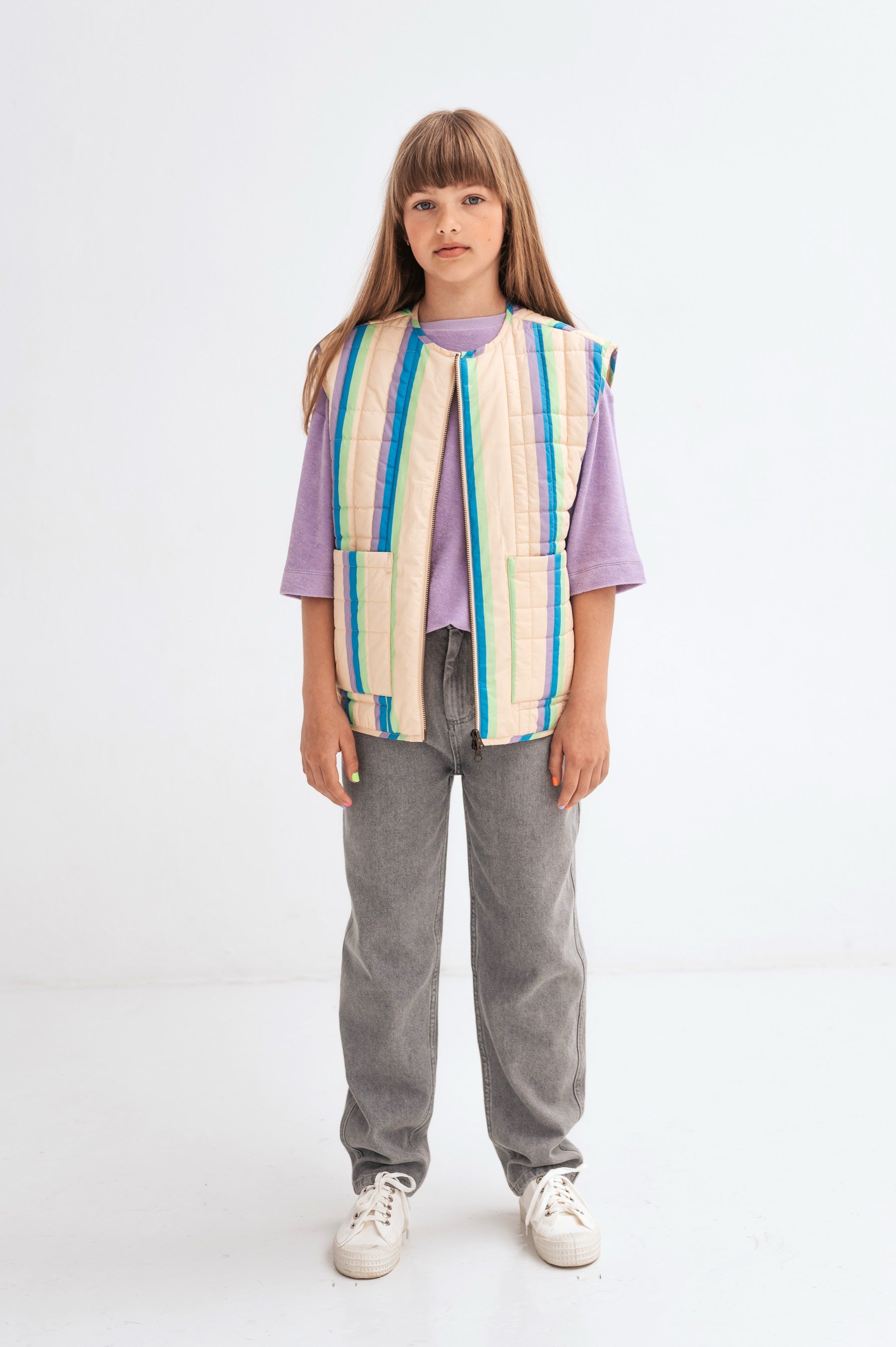 Pants 5 Pocket Medium Grey