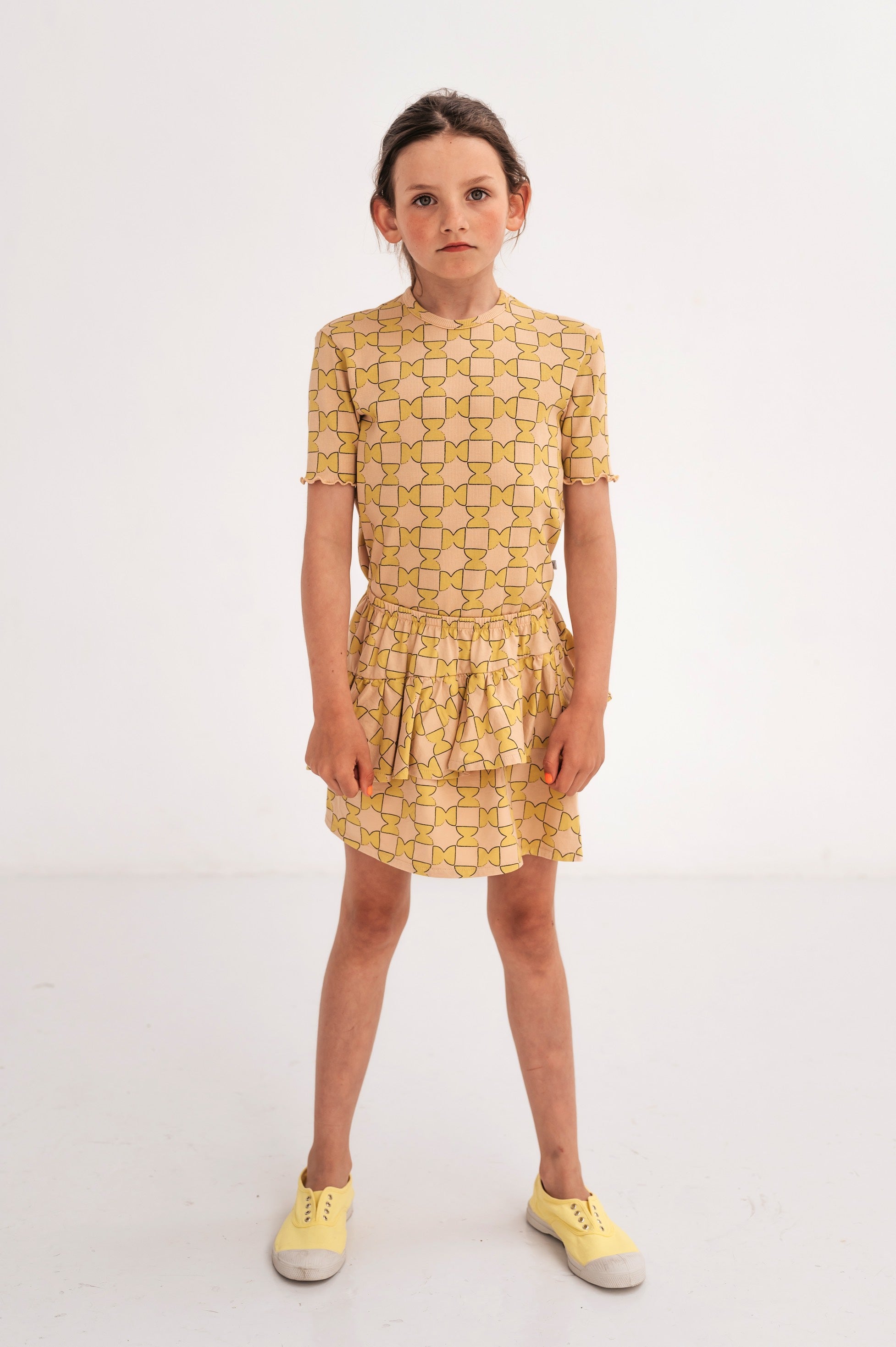 Skirt Ruffle Lime Yoyo