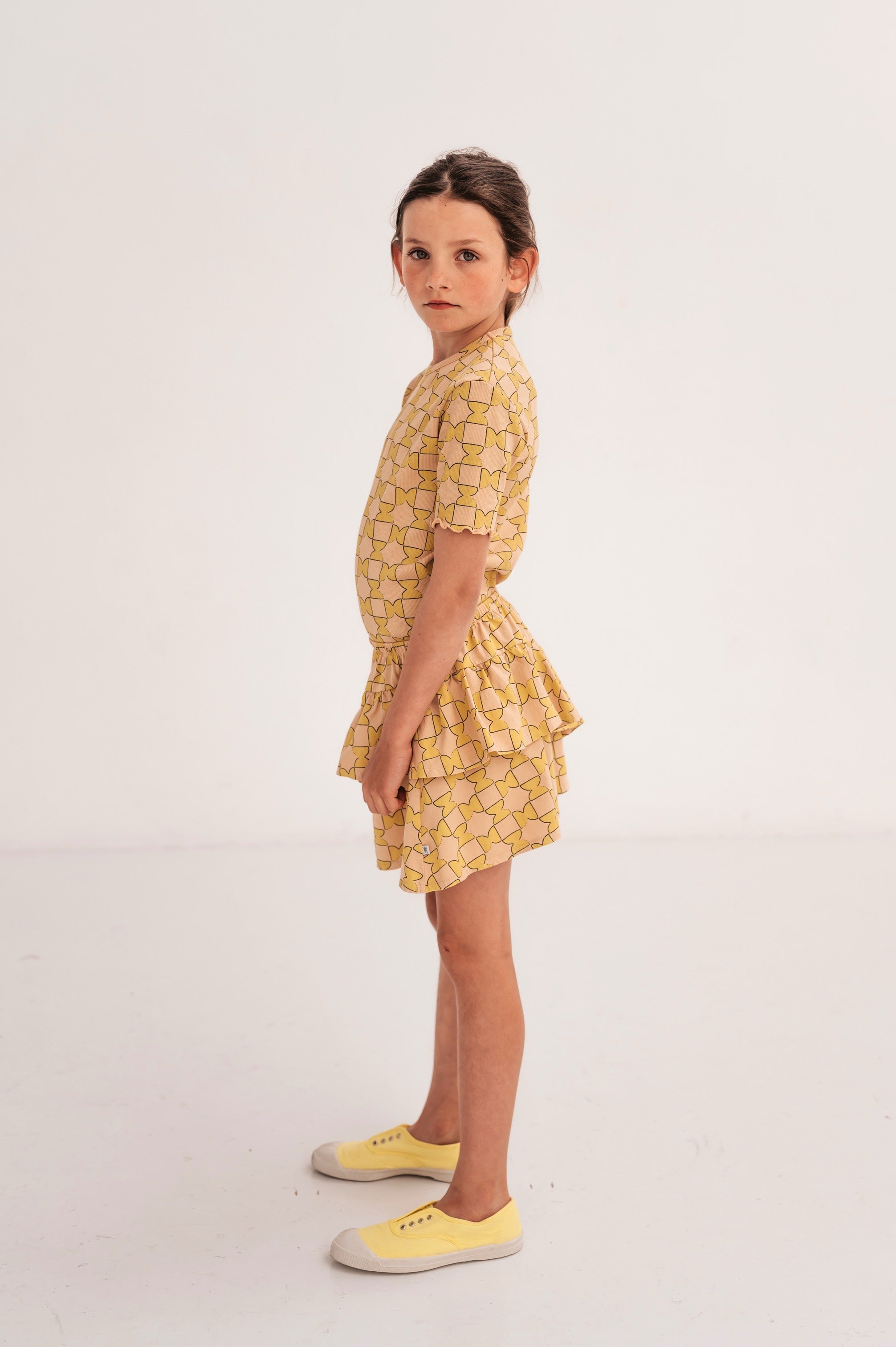 Skirt Ruffle Lime Yoyo