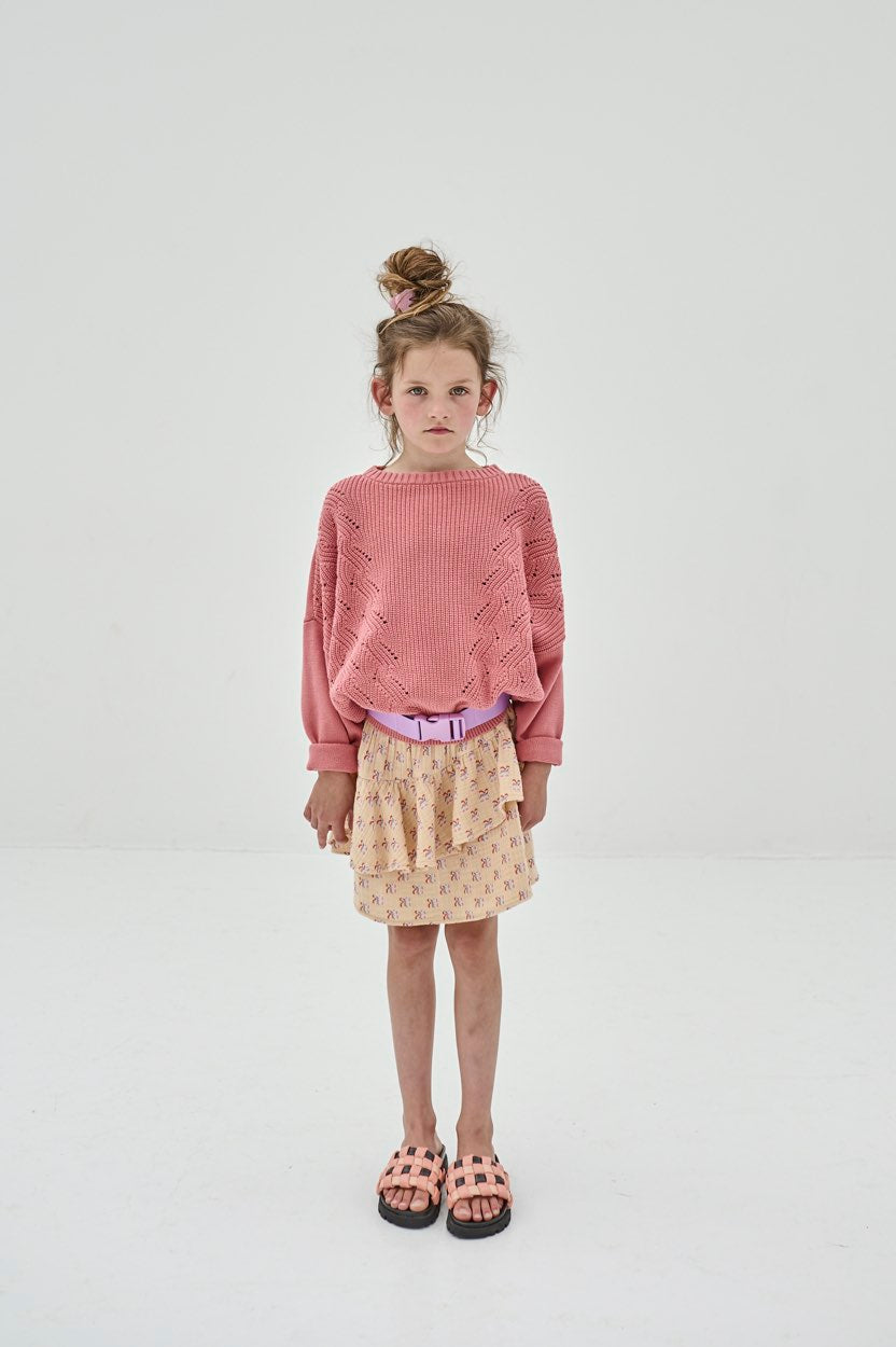 Skirt Ruffle Butterfly