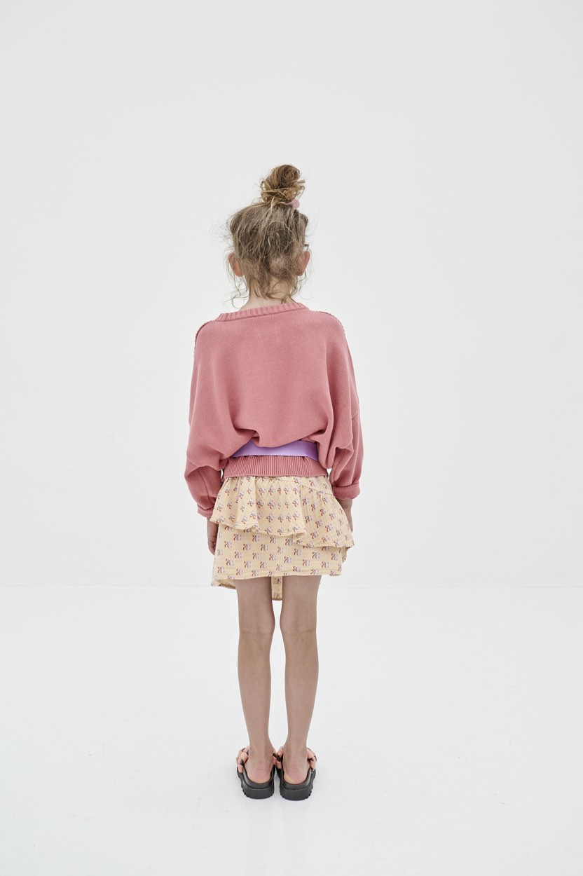 Skirt Ruffle Butterfly