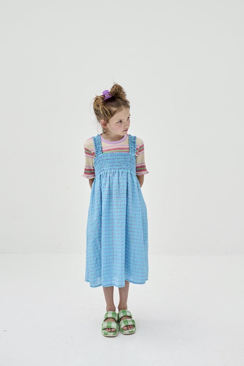 Dress Daisy Midi Diva Blue Check