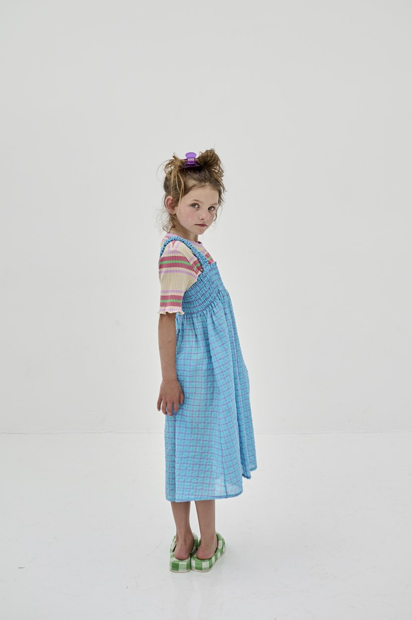 Dress Daisy Midi Diva Blue Check