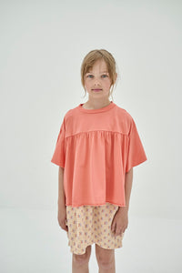 Tee Bat Tangerine Red