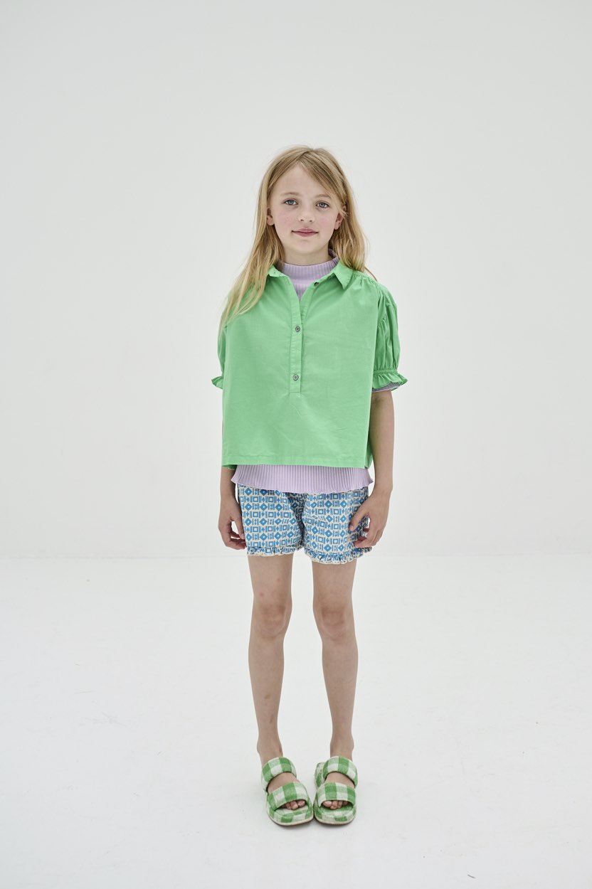 Blouse Dreamy Spring Green