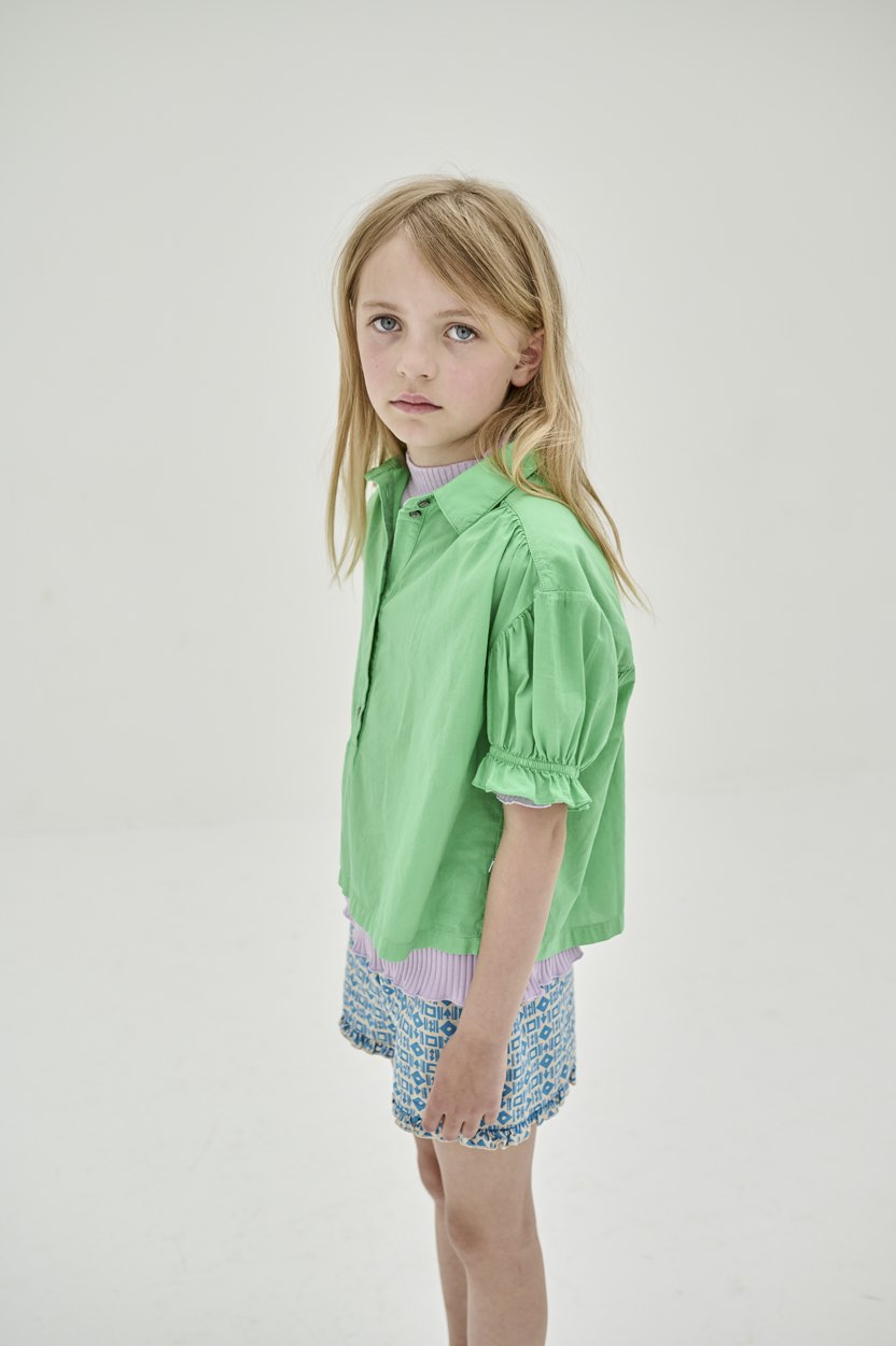 Blouse Dreamy Spring Green