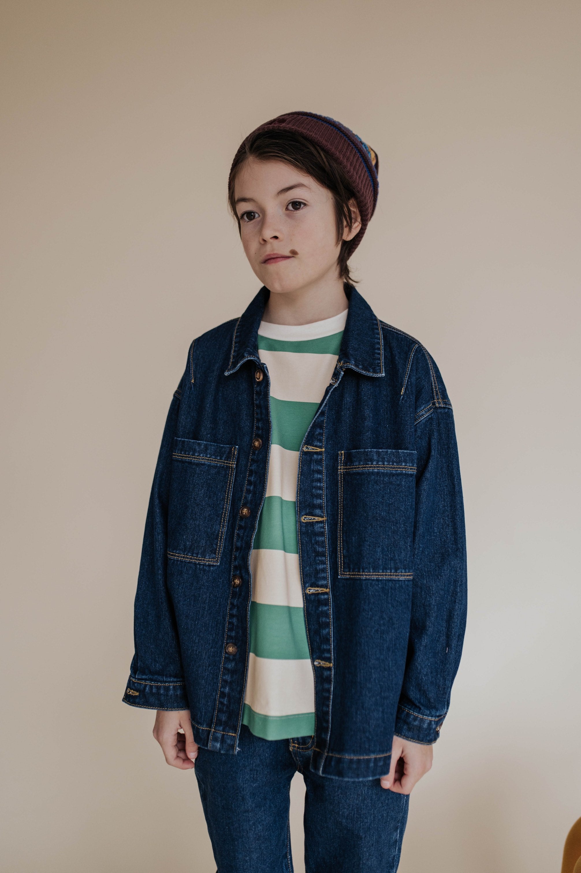 Jacket Rinsed Blue