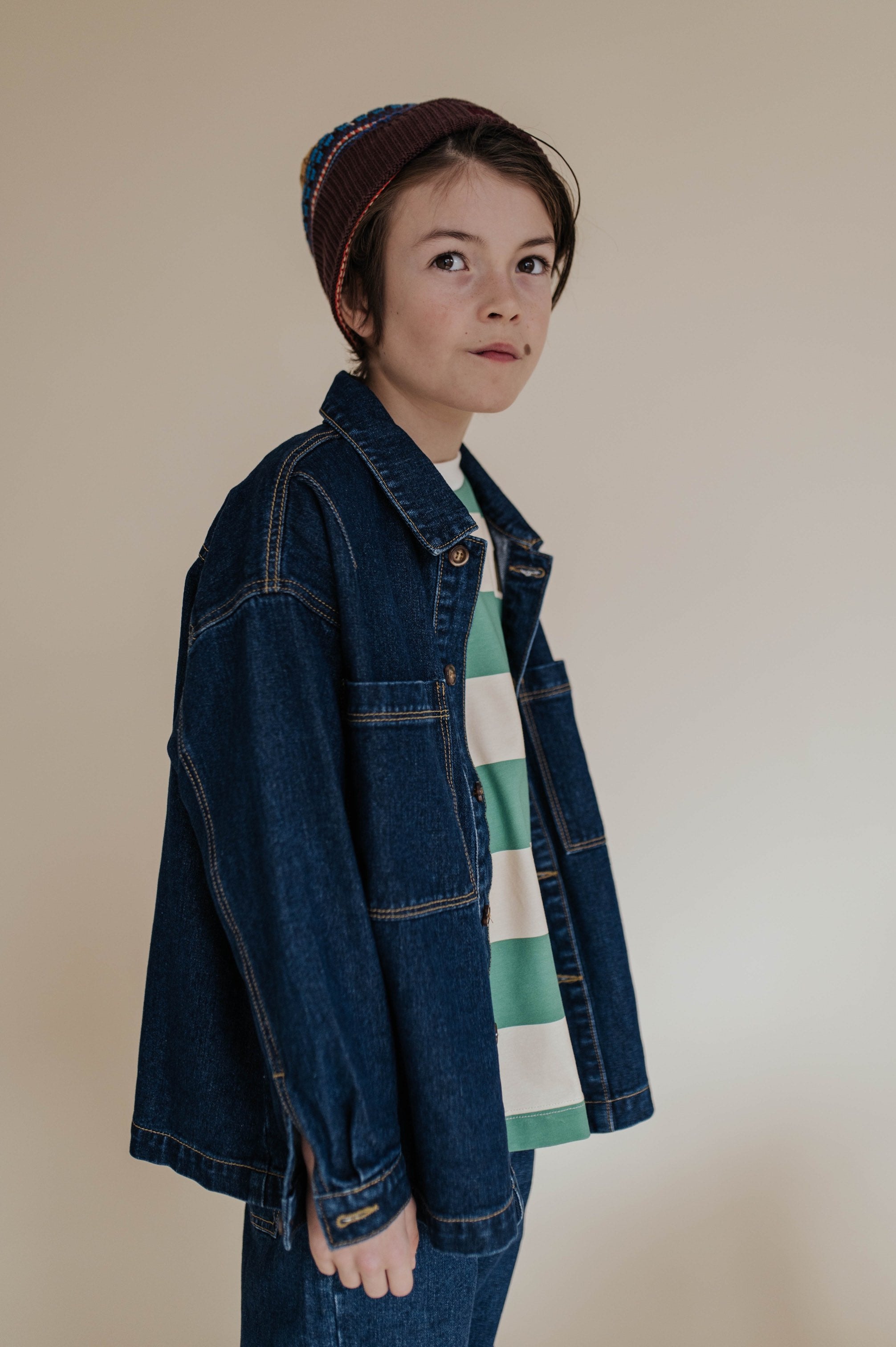 Jacket Rinsed Blue