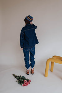 Jacket Rinsed Blue