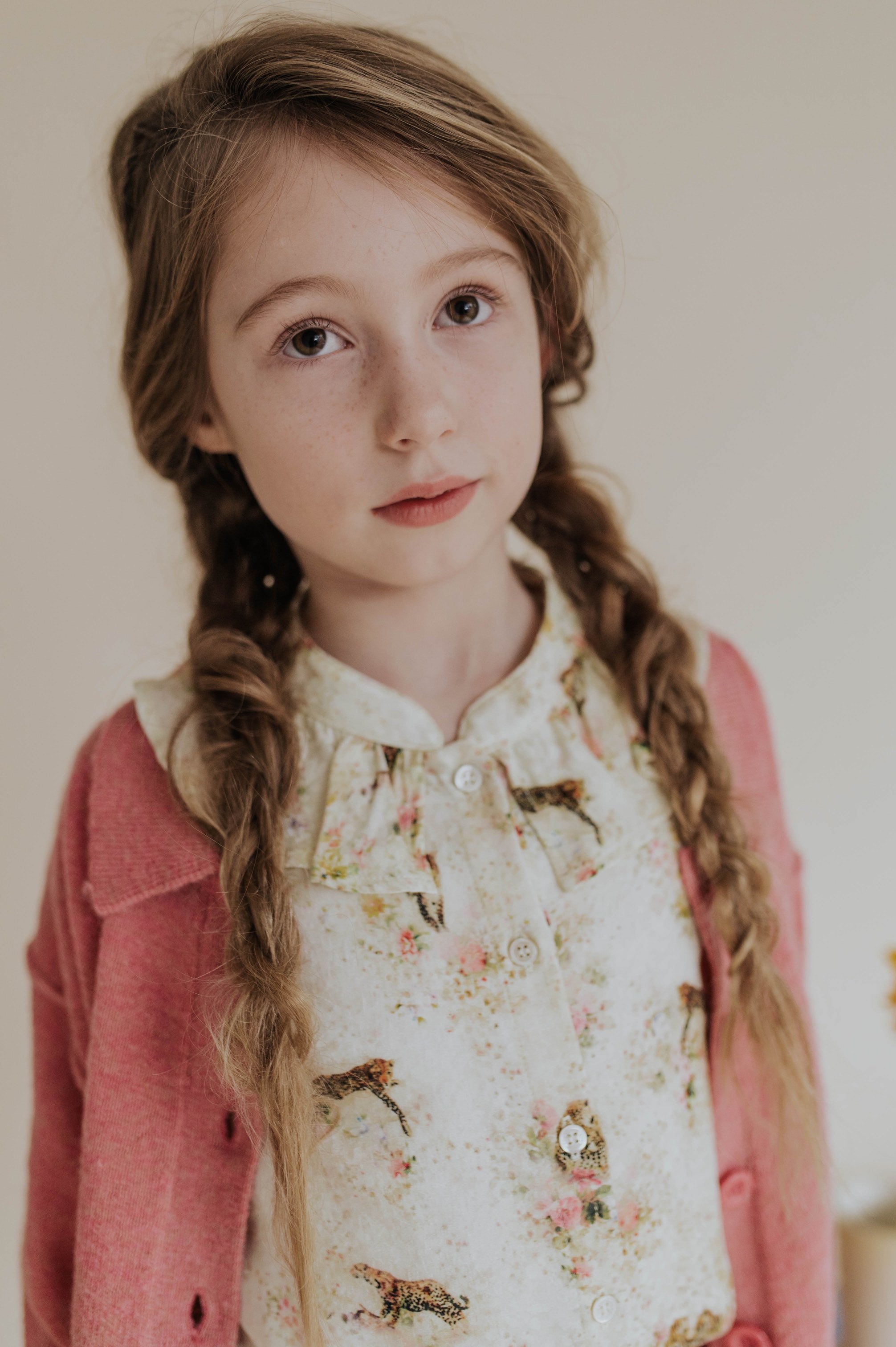 Blouse Frilly Tiger Love