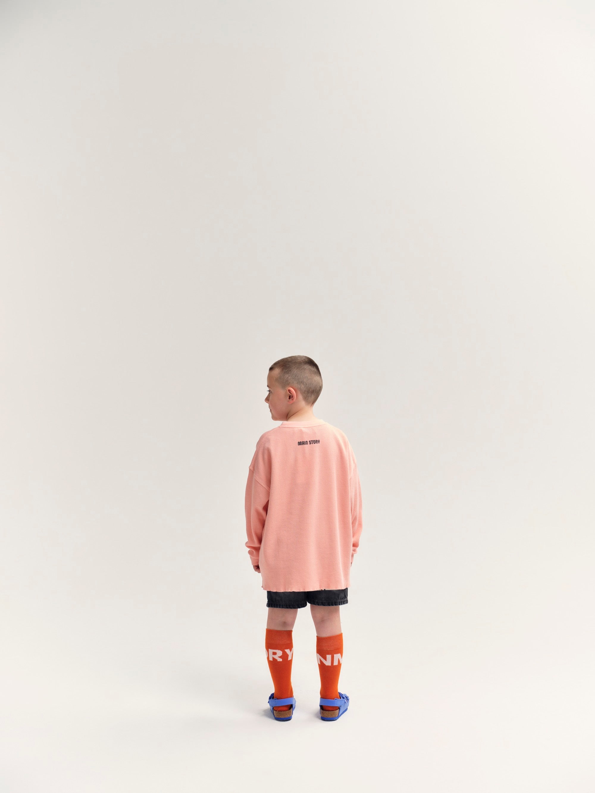 Short Denim Half Bleach