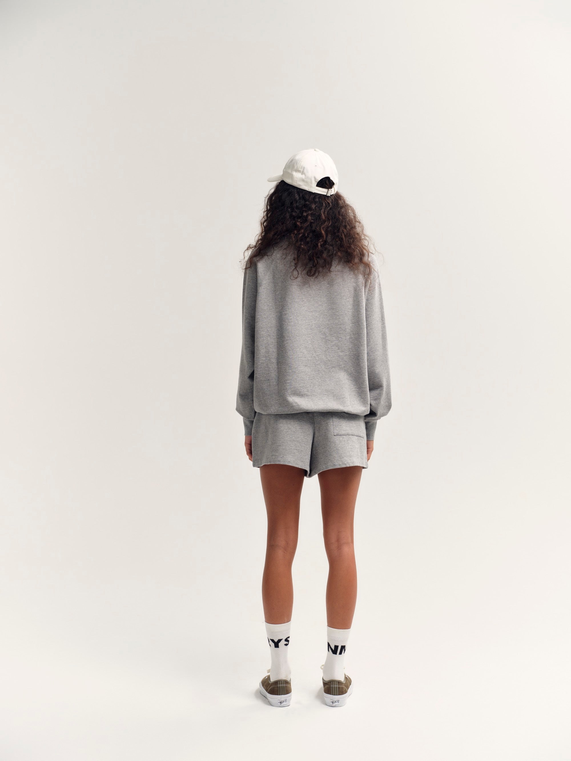 Short Track Grey Melange