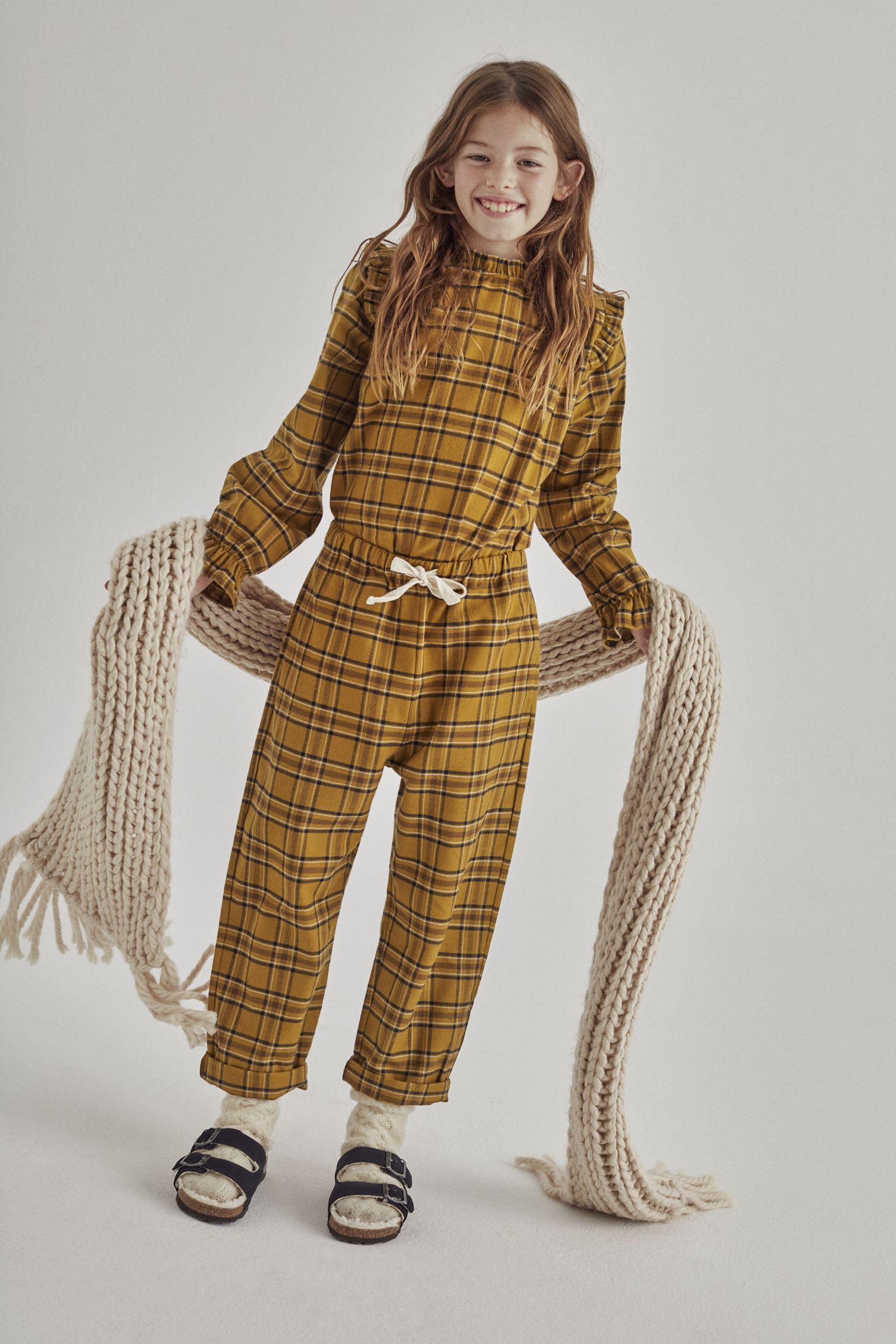 Blouse Ethan Olive Check