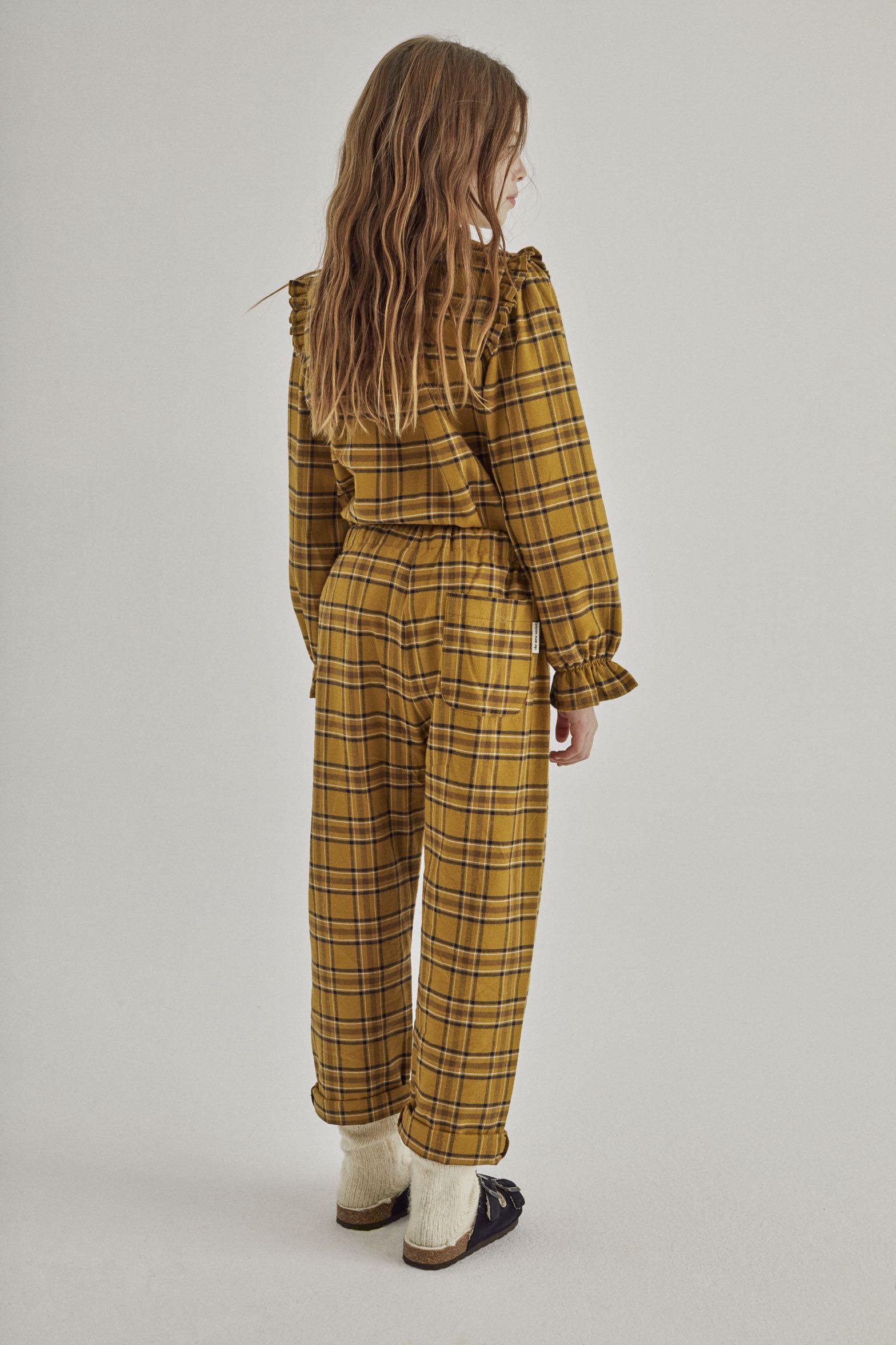 Blouse Ethan Olive Check