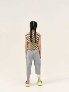 Sweatpants Cut Off Grey Melange