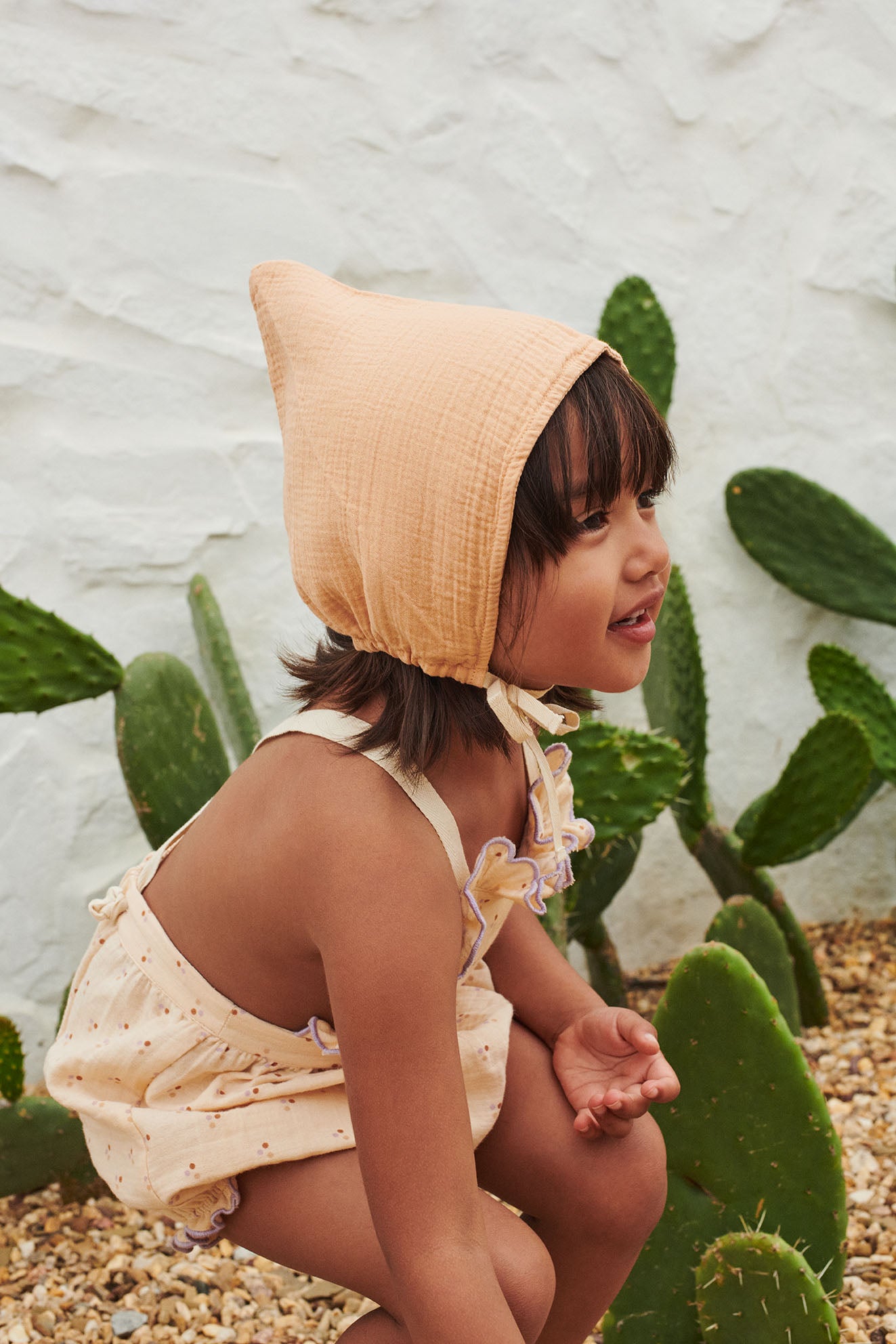 Bonnet Pixie Apricot Cream