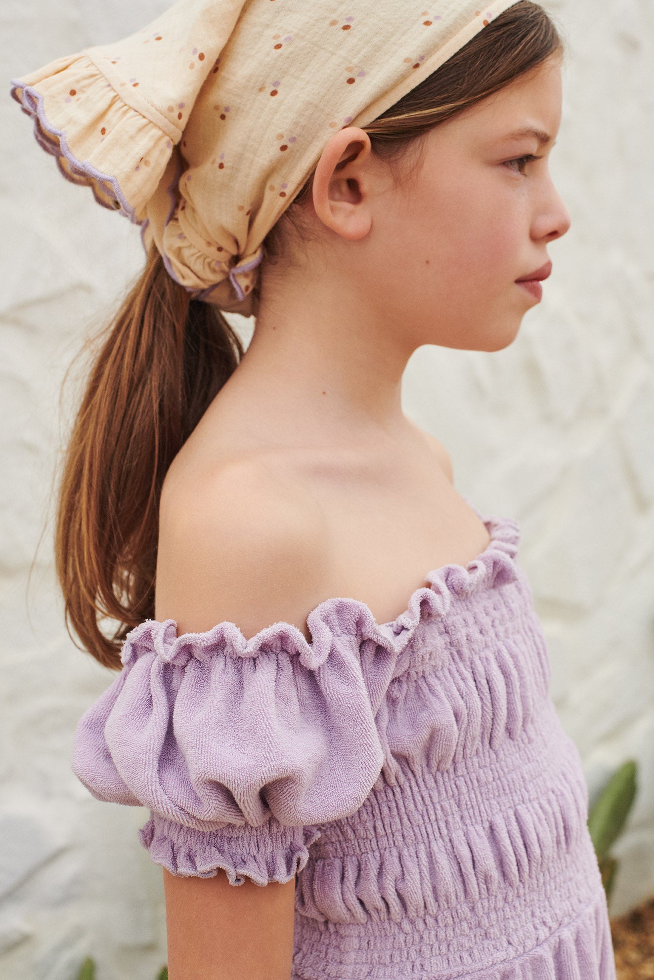 Bandana Dots Pearled Ivory