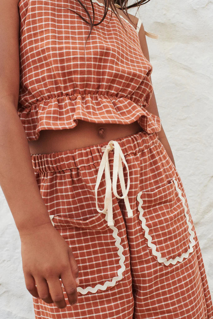 Pants Lilo Check Woman