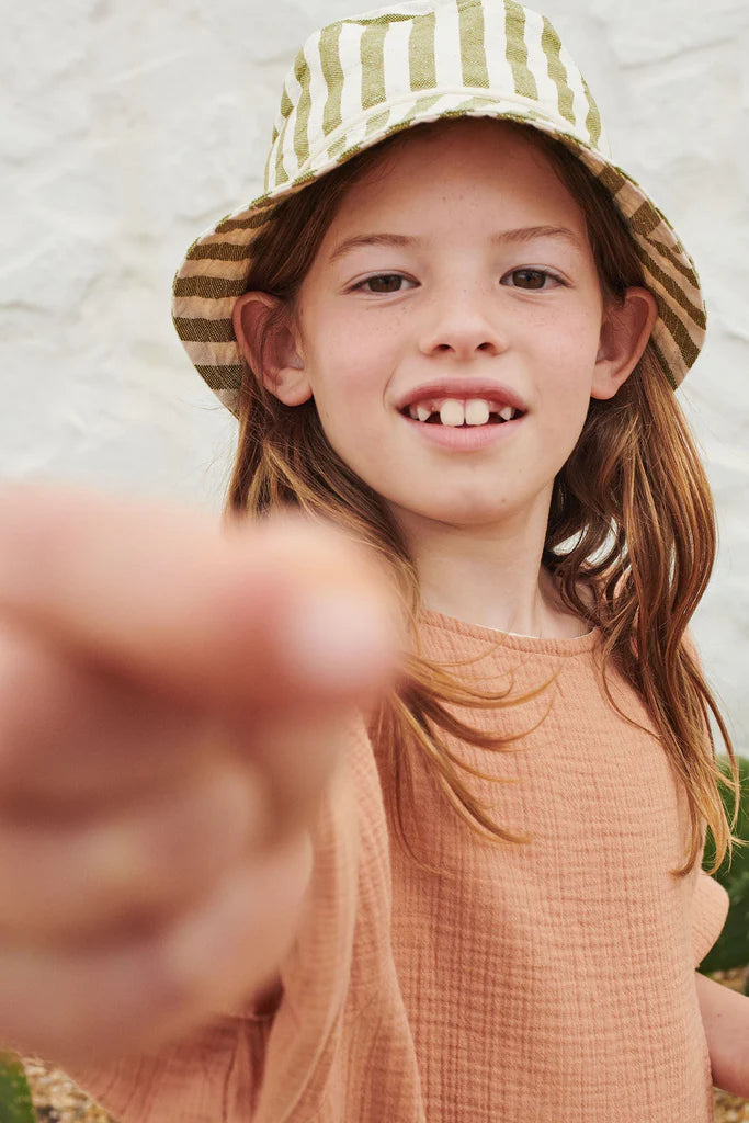 Hat Bucket Stripes