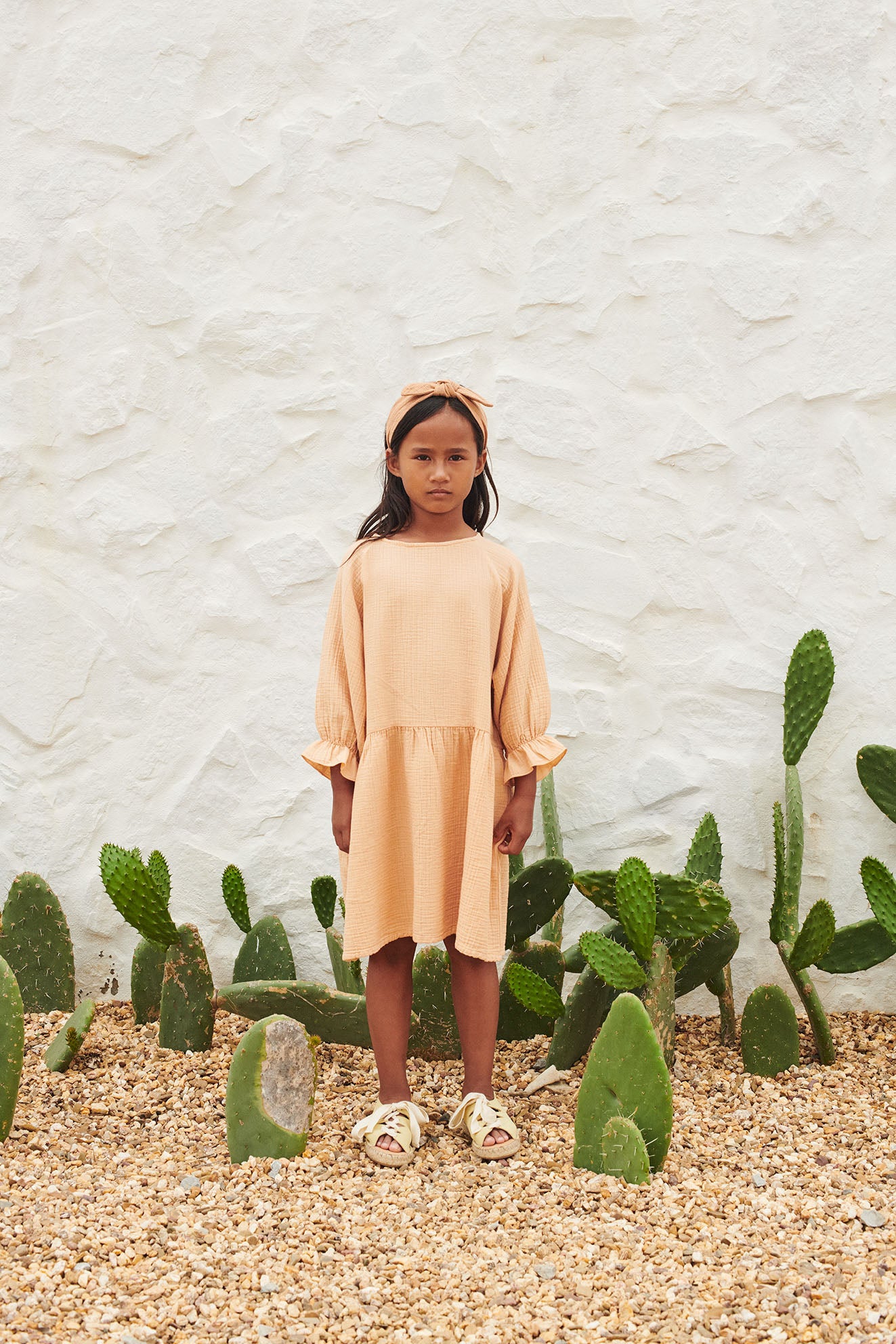 Dress Lilou Apricot Cream