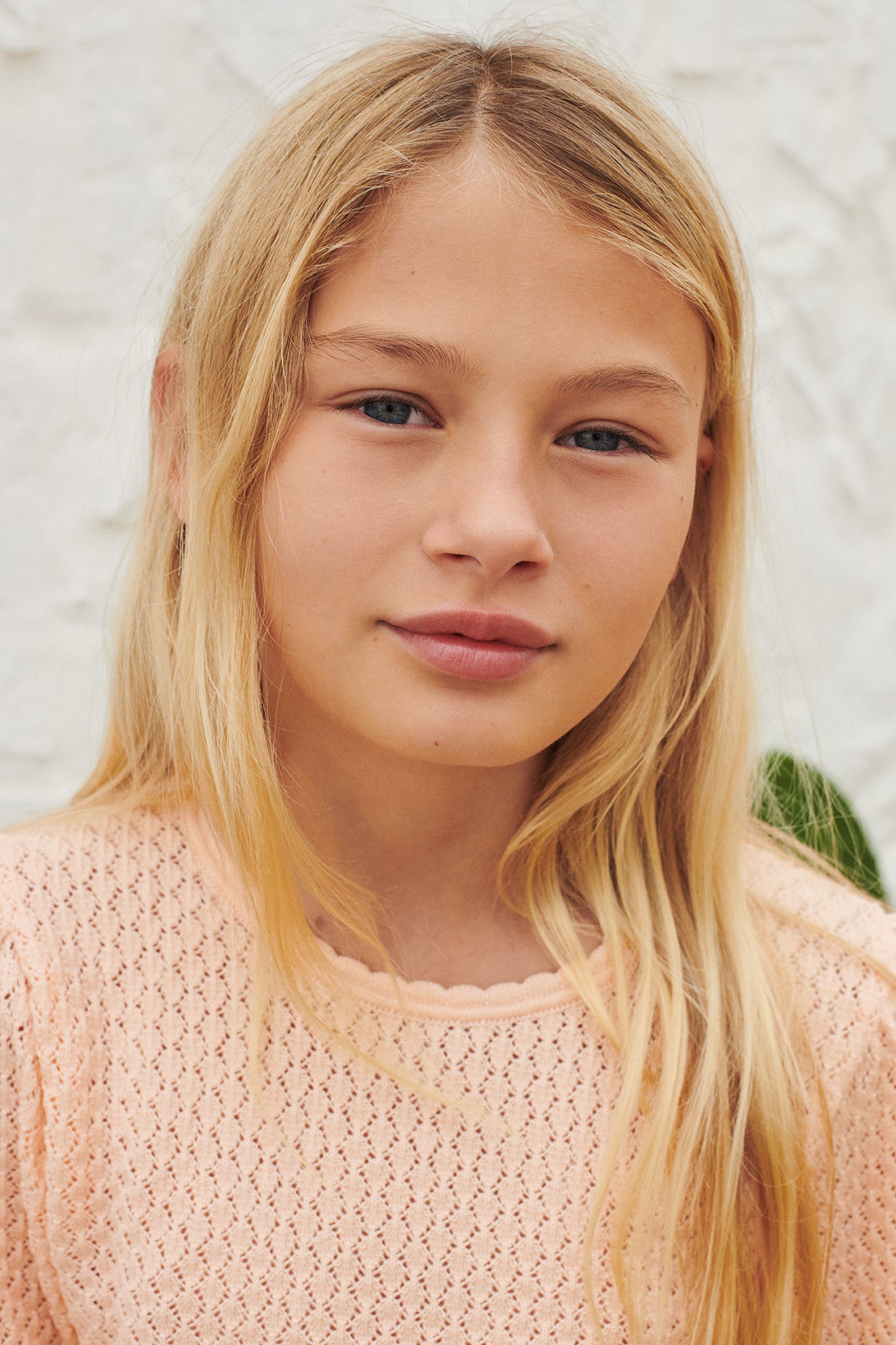 Blouse Crochet Soft Apricot