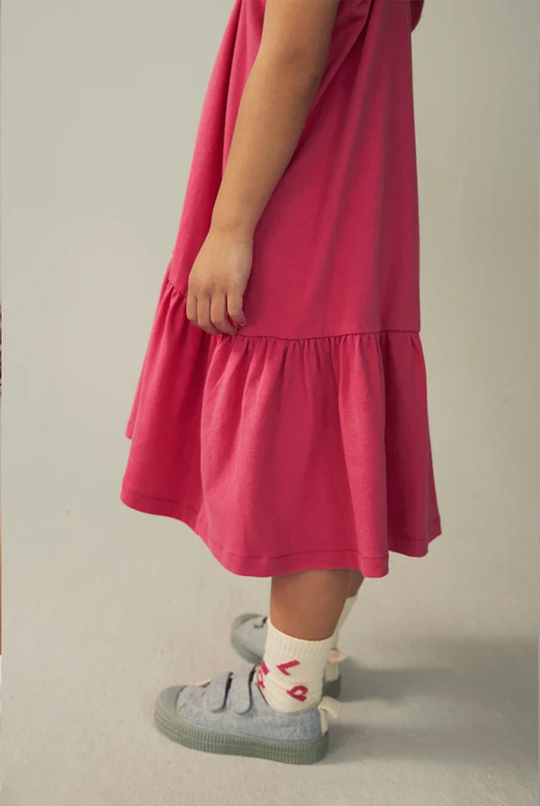 Dress Frill Sleeveless Cherry