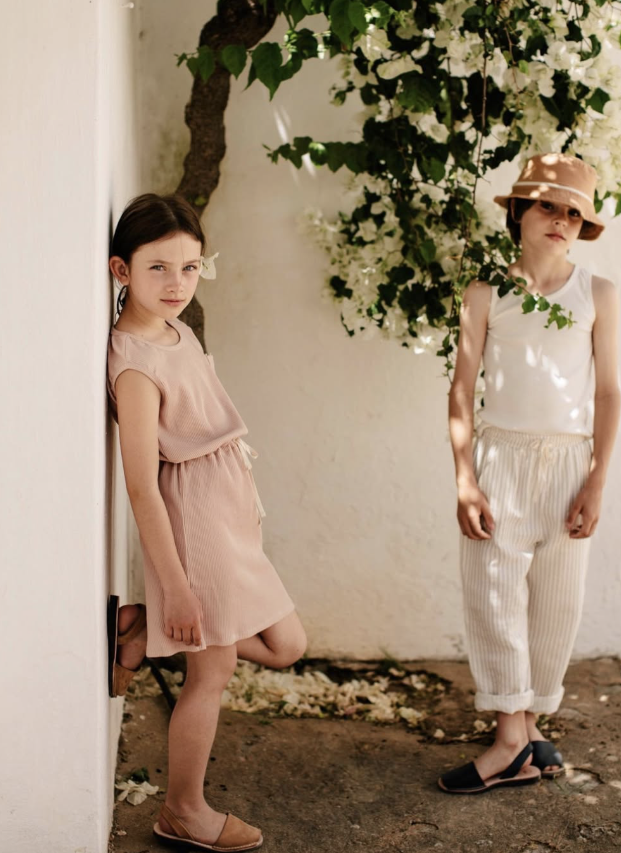 Dress Day Rib Pale Pink