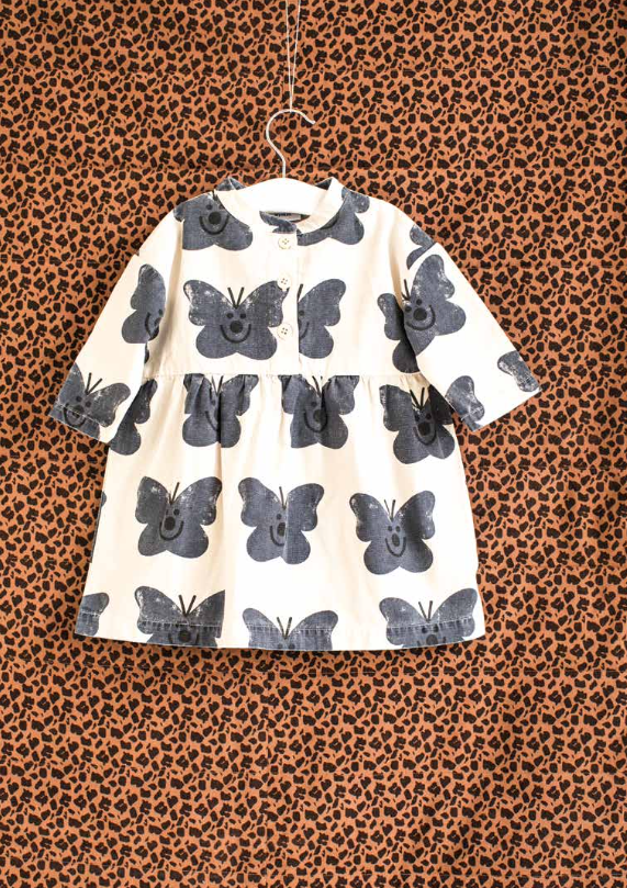 Dress Batafurai Ecru Navy