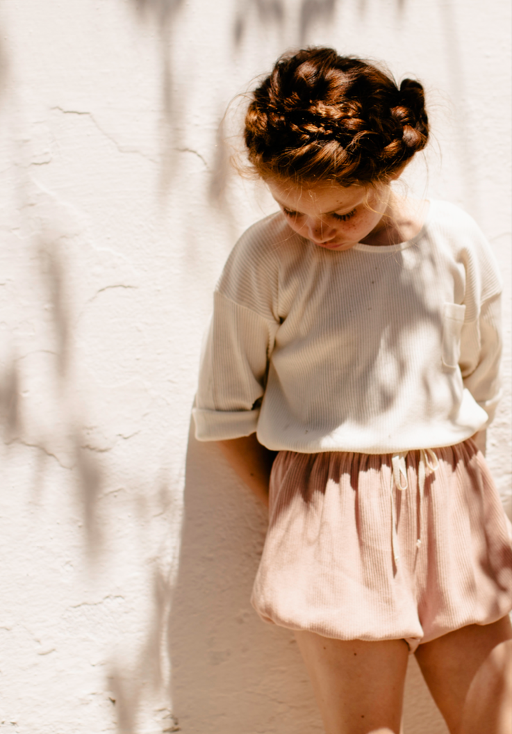 Bloomer Rib Pale Pink