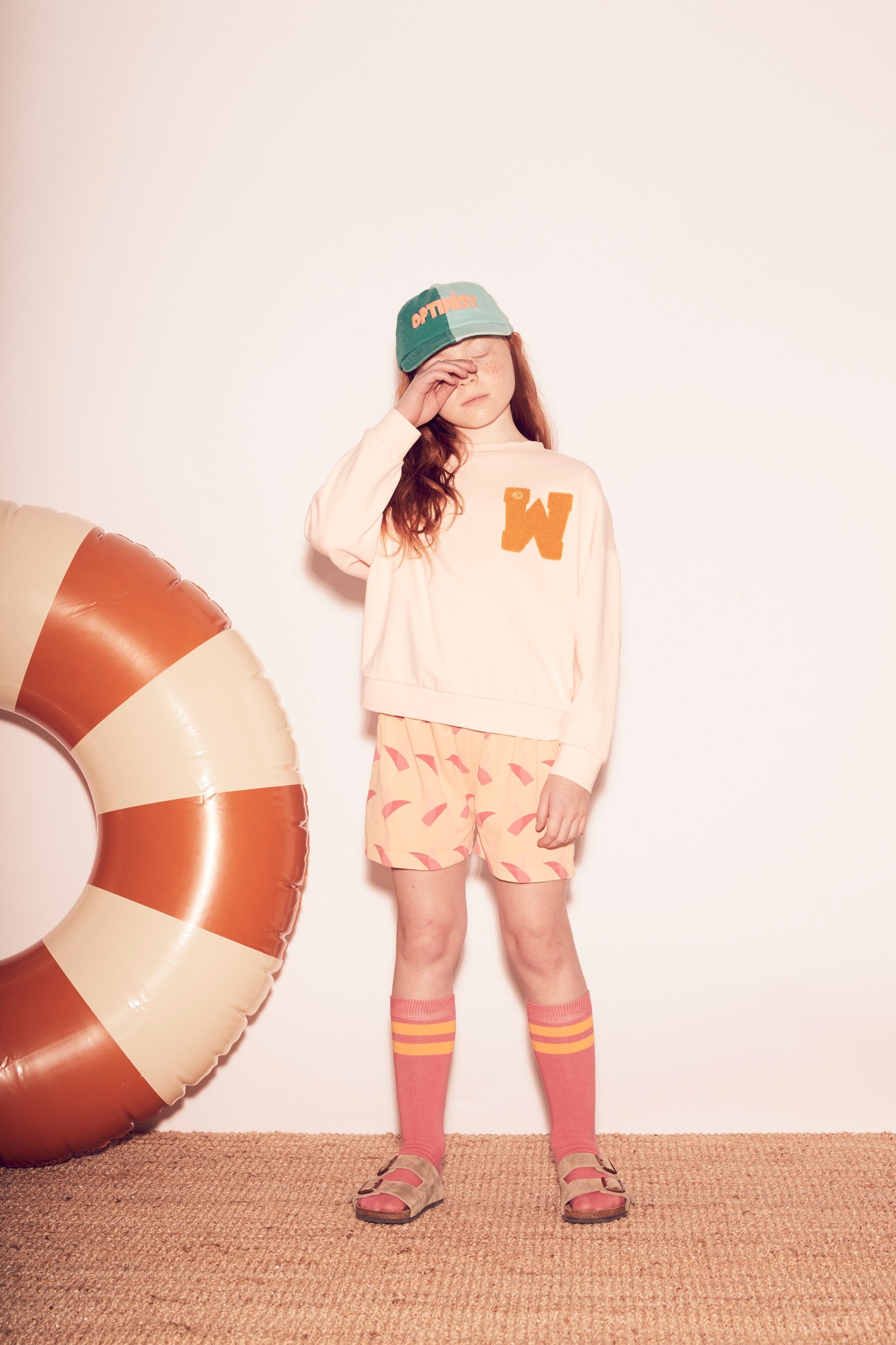 Sweater Double You Pale Peach