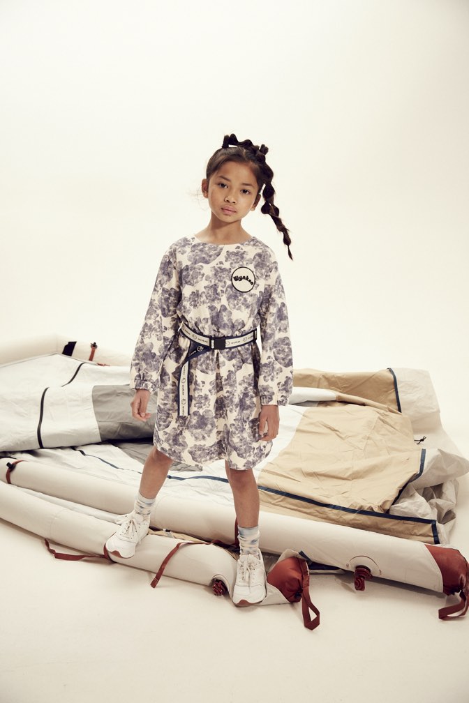 Dress Cumulo Milk Soft Navy