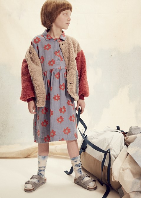 Dress Nube Fun Flower Stormy Blue