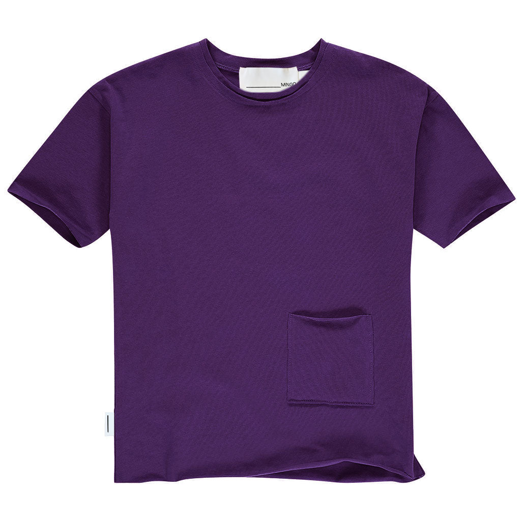 Oversized T-shirt Eggplant CC
