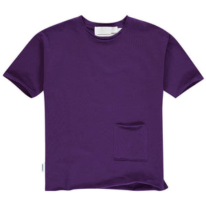 Oversized T-shirt Eggplant CC