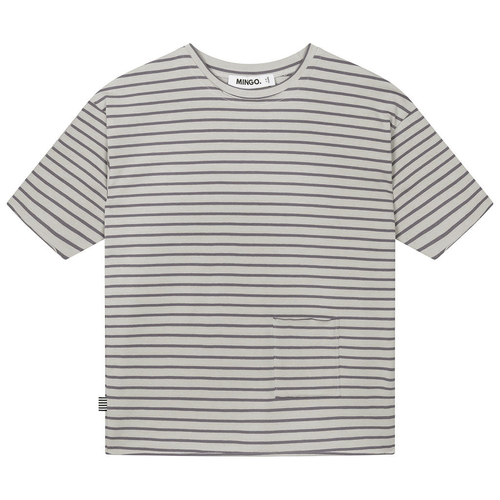 Oversized T-shirt Slate Stripes