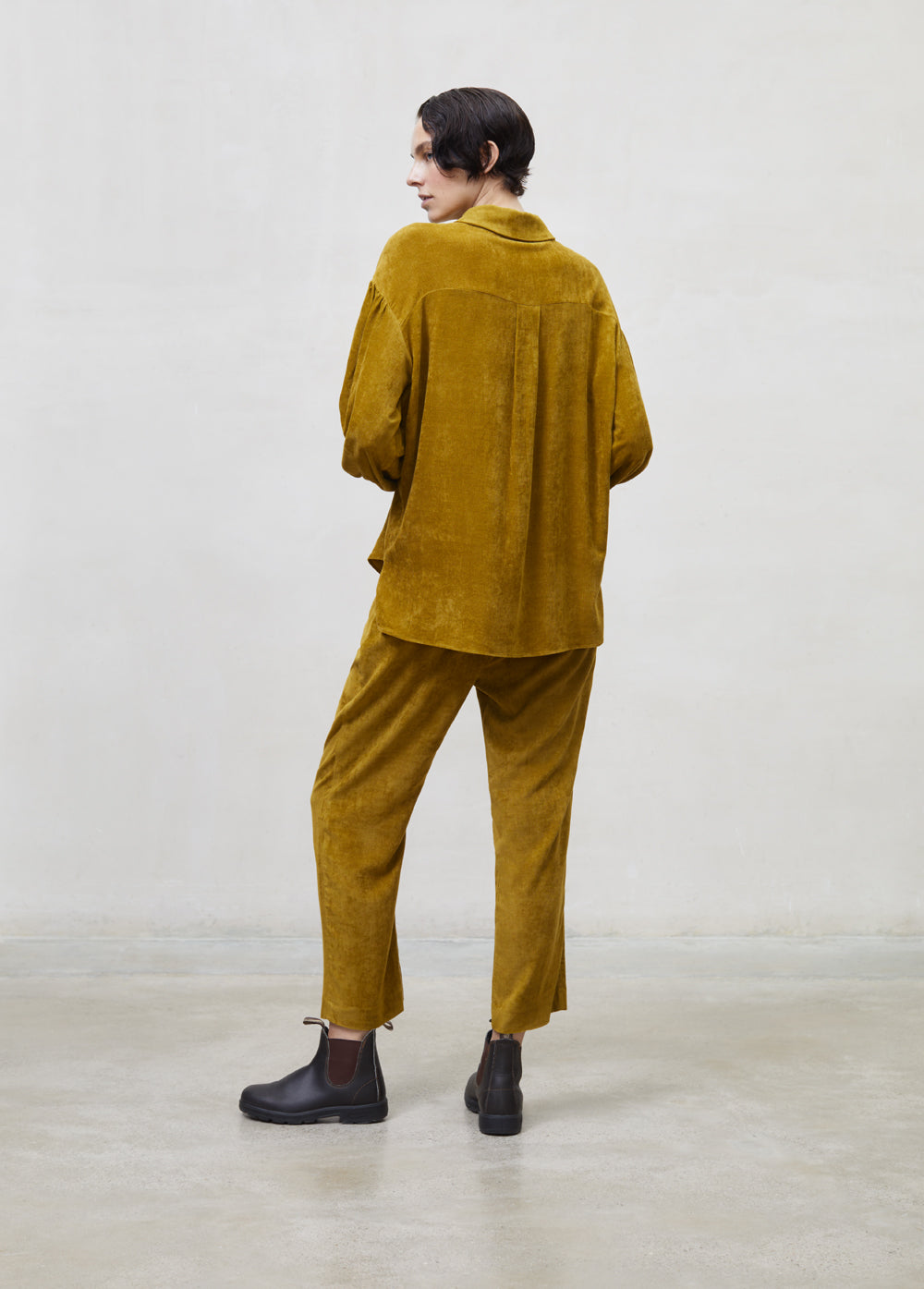 Pant Velour Southern Moss Woman