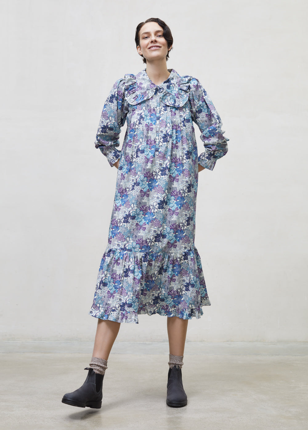 Dress Sophia Liberty Mauvey Woman