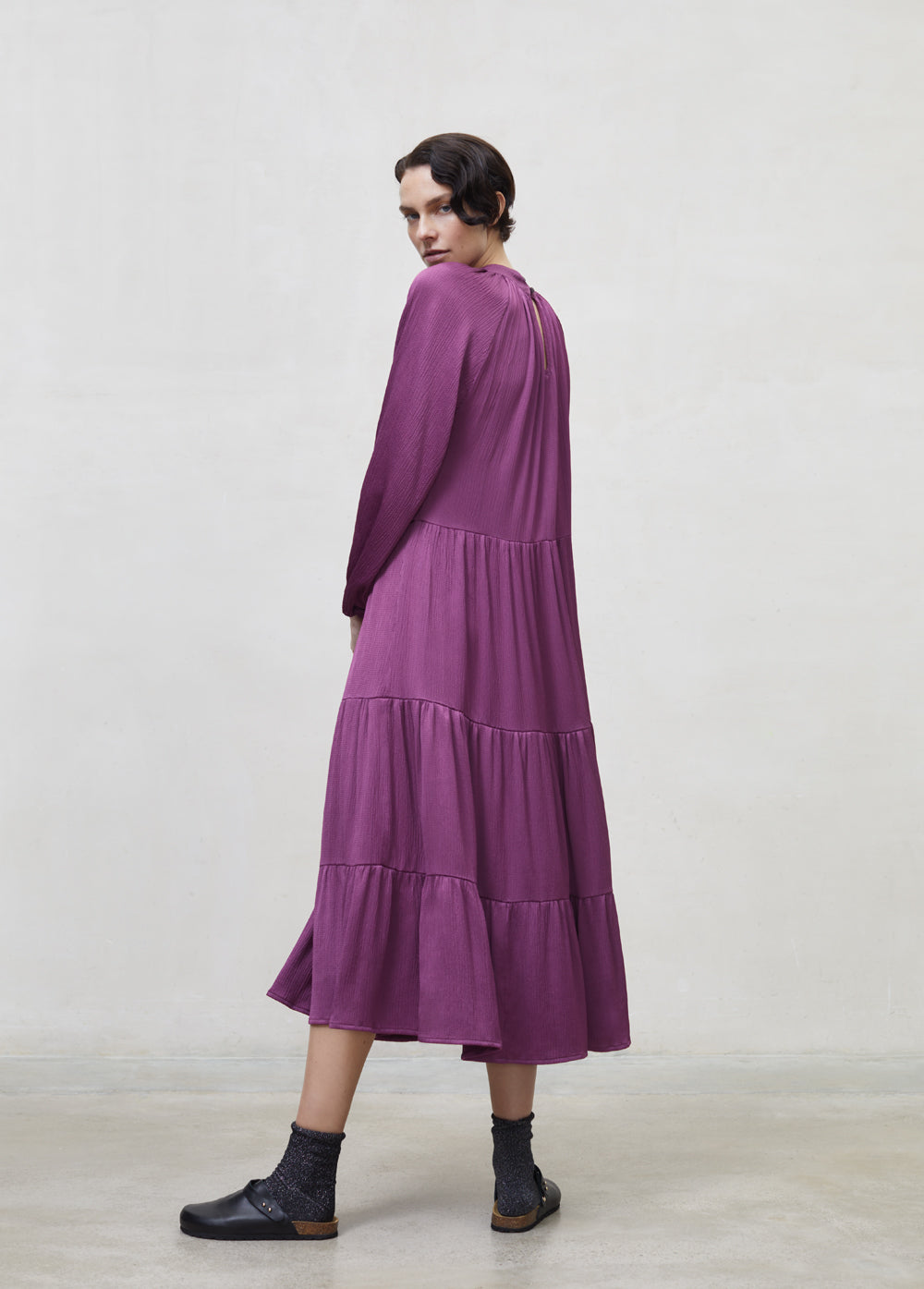 Dress Long Miranda Grape Woman