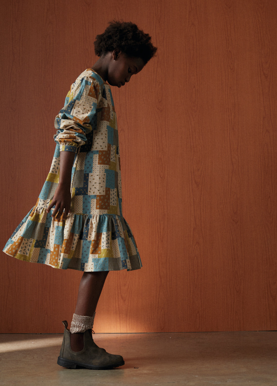 Dress Bobbie Patchwork Print