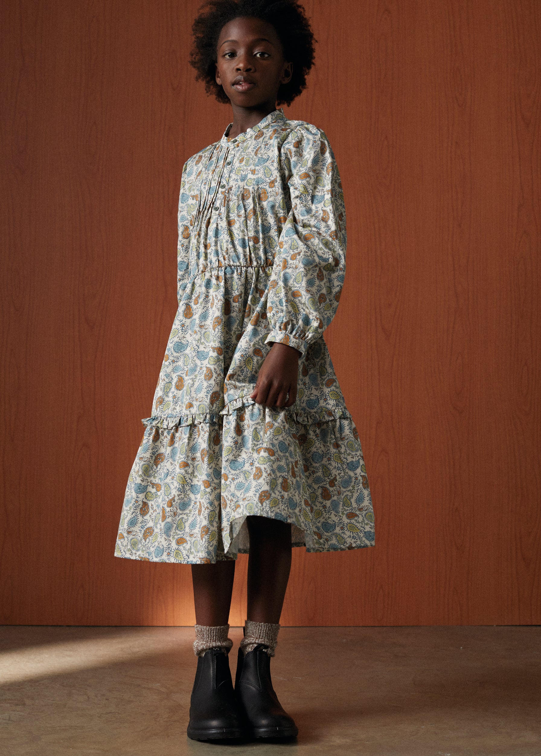 Dress Lola Long Paisley